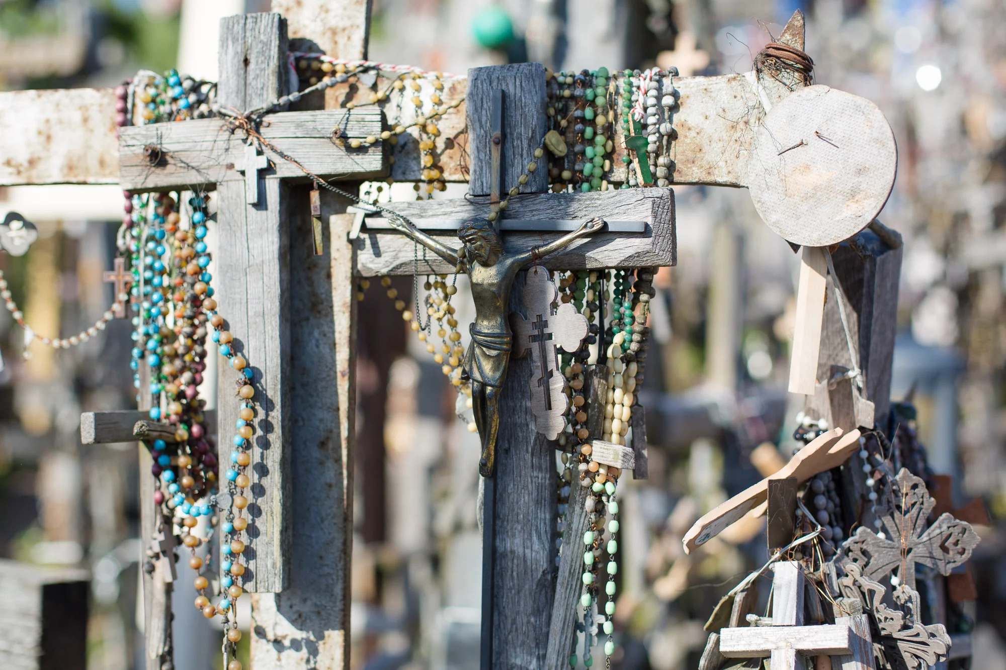 Hill of Crosses Tour image