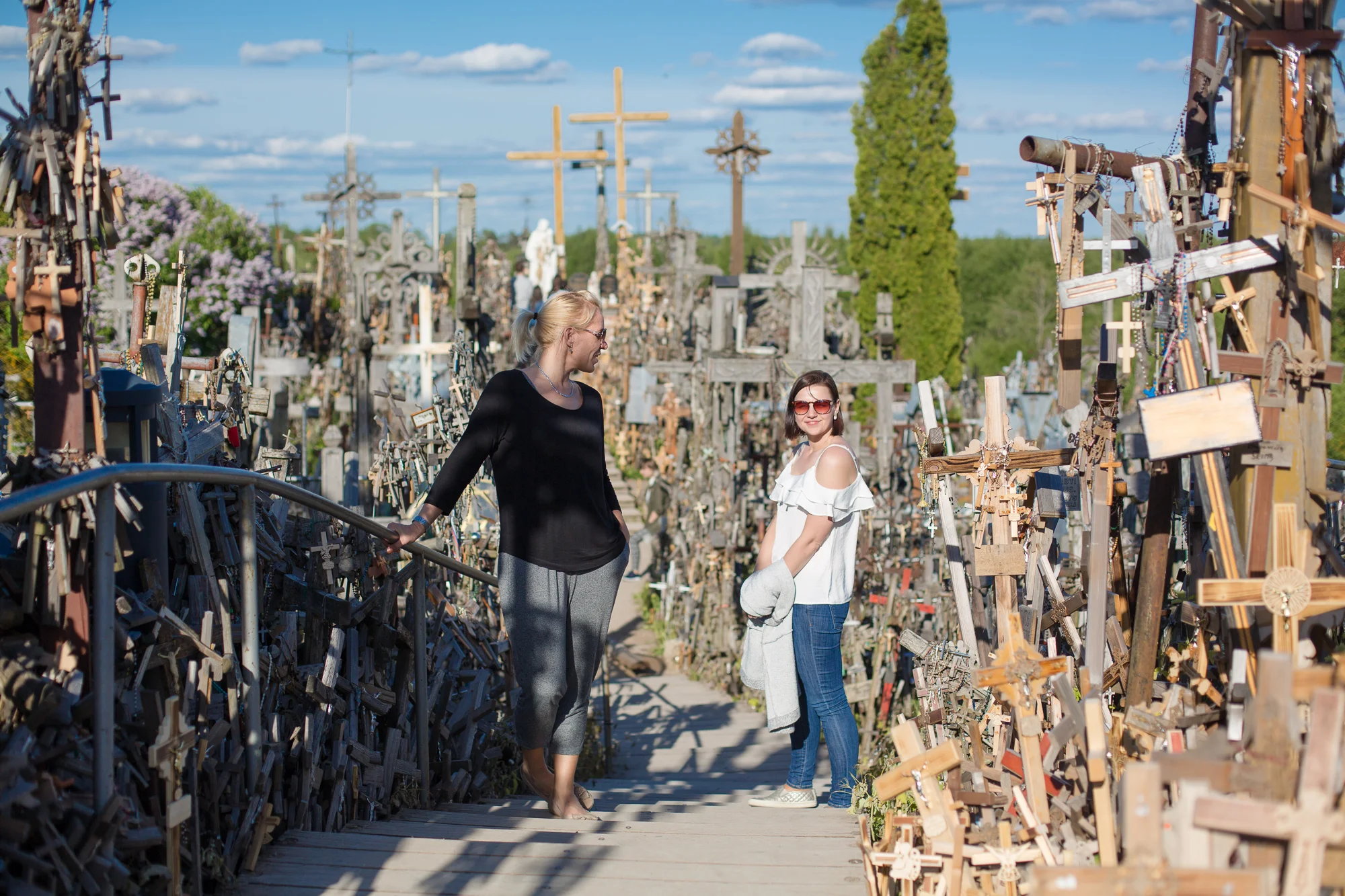 Hill of Crosses Tour image